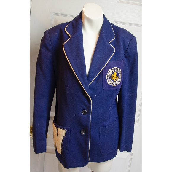 letterman blazer